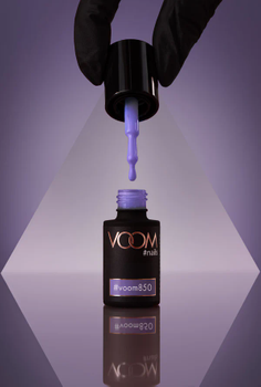 Kolorowy lakier hybrydowy #voom850 PURE LAVENDER 5 ml