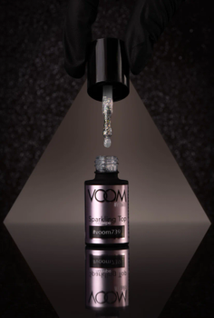 Brokatowy Top Coat #voom739 RICHIE RICH 5 ml