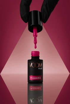 Kolorowy lakier hybrydowy #voom483 BEST. PINK. EVER. 5 ml