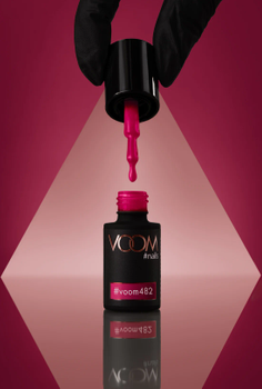 Kolorowy lakier hybrydowy #voom482 WINE UP! 5 ml
