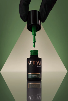 Kolorowy lakier hybrydowy #voom672 FOREST MOSS 5 ml