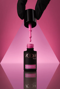 Kolorowy lakier hybrydowy #voom160 MAGENTA PINK 5 ml