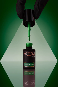 Kolorowy lakier hybrydowy #voom638 THE COLOR OF ENVY 5 ml