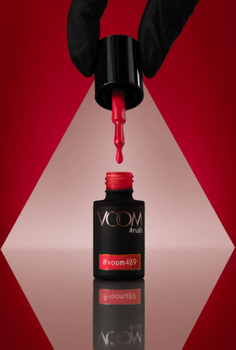 Kolorowy lakier hybrydowy #voom489 CHERRY ON TOP 5 ml