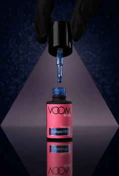 Diamentowy lakier hybrydowy #voom783 STELLAR SPARKLES 5 ml