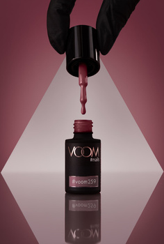 Kolorowy lakier hybrydowy #voom259 EPIC LIPSTICK 5 ml