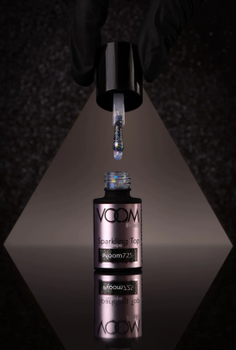 Brokatowy Top Coat #voom725 FAIRYTALE 5 ml