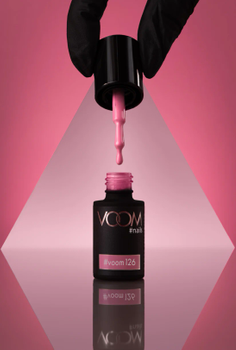Kolorowy lakier hybrydowy #voom126 PERFECTLY PINK 5 ml