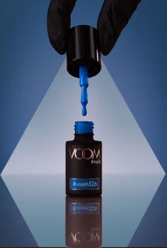 Kolorowy lakier hybrydowy #voom526 BLUE RACE CAR 5 ml