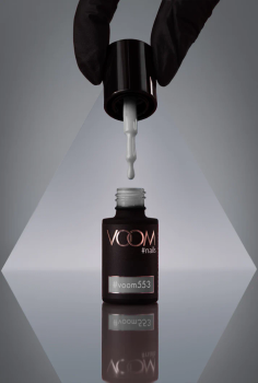 Kolorowy lakier hybrydowy #voom553 MR. GREY 5 ml