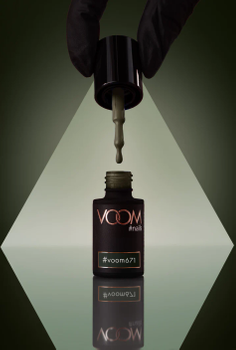 Kolorowy lakier hybrydowy #voom671 CROCODILE GREEN 5 ml