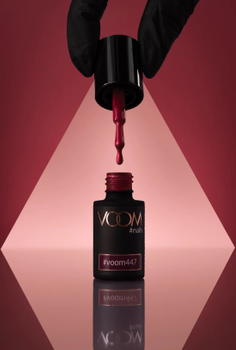 Kolorowy lakier hybrydowy #voom447 VINO RED 5 ml