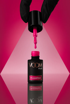 Neonowy lakier hybrydowy #voom960 PETUNIA PINK 5 ml
