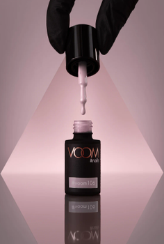 Kolorowy lakier hybrydowy #voom106 PINK LACE 5 ml