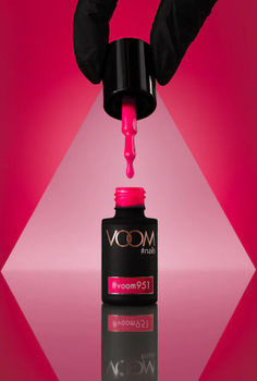 Neonowy lakier hybrydowy #voom951 CIRCUS PINK 5 ml