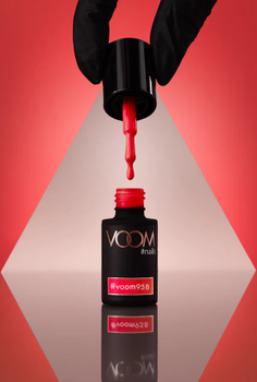 Neonowy lakier hybrydowy #voom958 ORANGE YOU! 5 ml