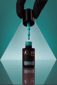 Kolorowy lakier hybrydowy #voom614 DEEP LAGOON 5 ml