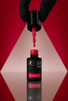 Kolorowy lakier hybrydowy #voom488 ROYAL RED 5 ml