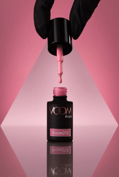 Kolorowy lakier hybrydowy #voom210 SASSARI PINK 5 ml