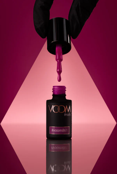 Kolorowy lakier hybrydowy #voom861 RASPBERRY BLAST 5 ml