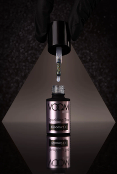 Brokatowy Top Coat #voom733 LIKE A FIREWORKS 5 ml