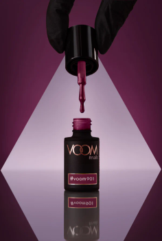 Przezroczysty lakier hybrydowy #voom901 AWESOME AUBERGINE 5 ml