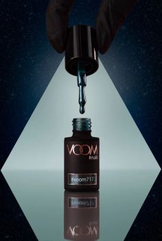 Brokatowy lakier hybrydowy #voom717 VENOM  5 ml