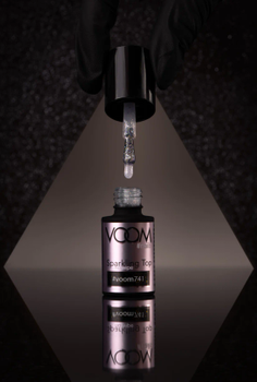 Brokatowy Top Coat #voom741 CAN I TAKE A  PHOTO? 5 ml